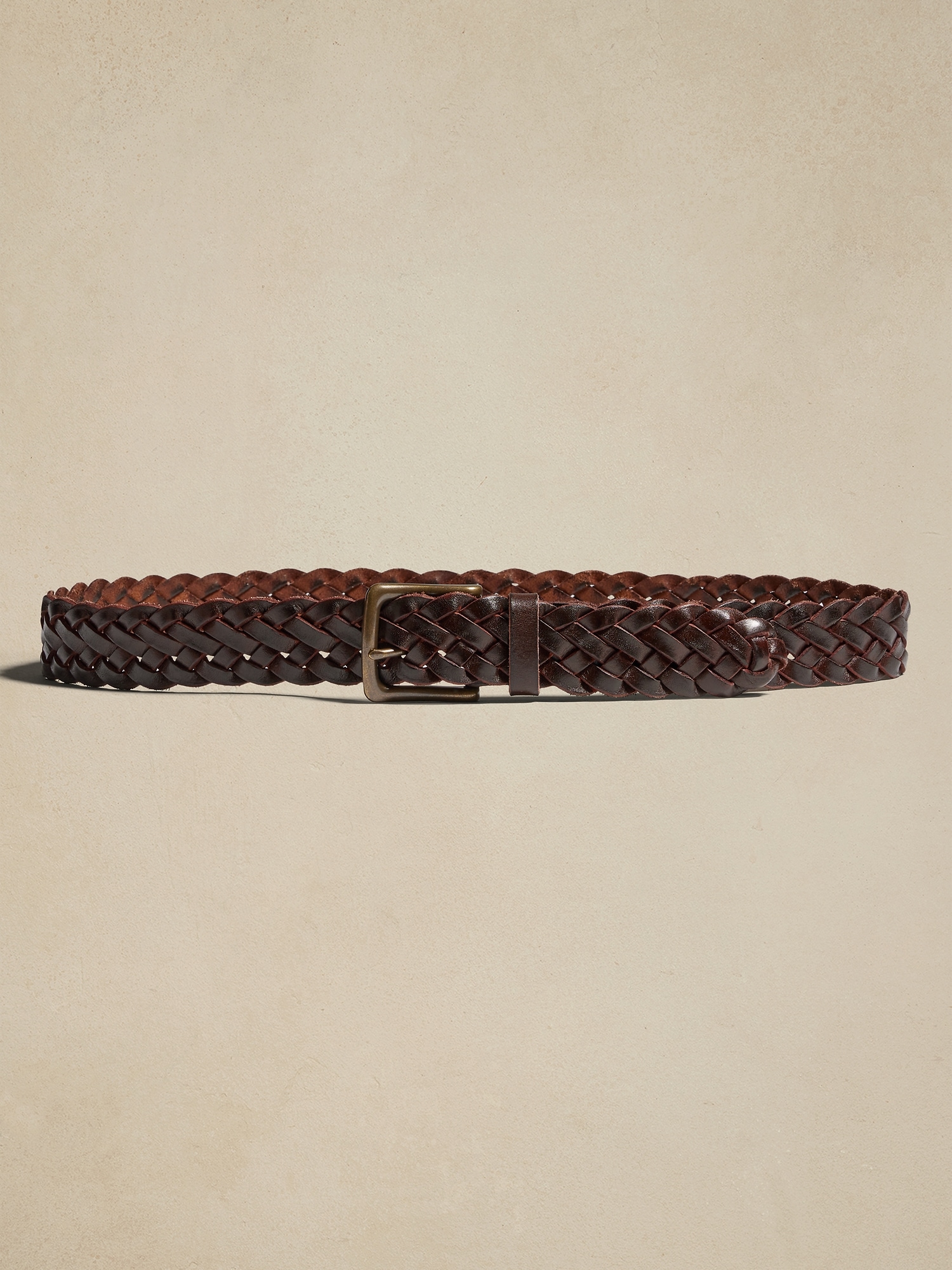 Nestor Braided Leather Belt