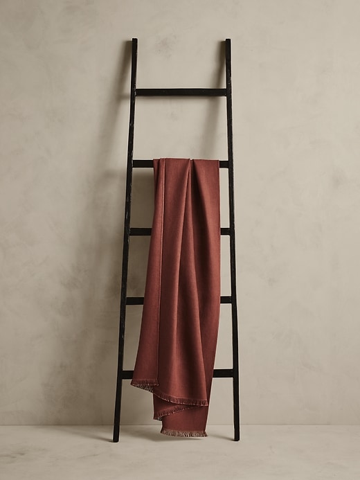 European Linen Throw