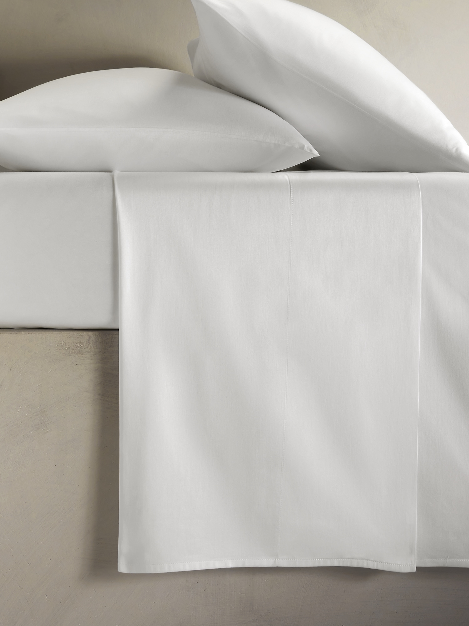 Image number 1 showing, Luxe Cotton Sateen Flat Sheet