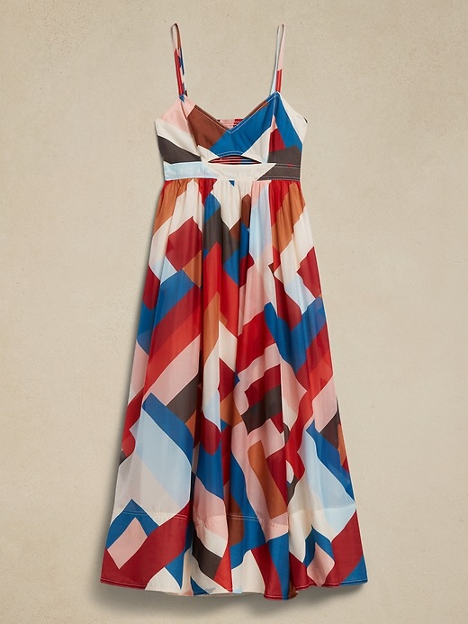 isa cotton-silk dress Isa Silk Dress