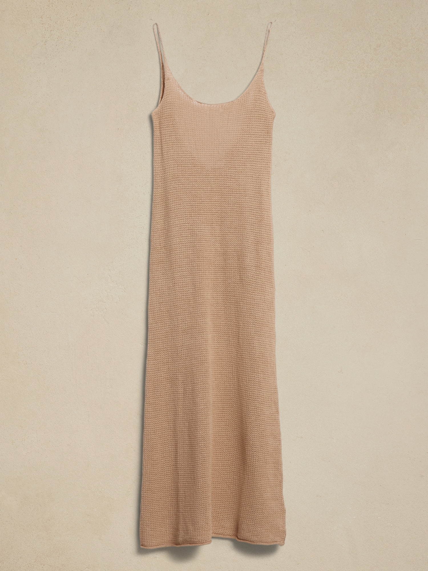 Banana Republic Textured Linen Swim Cover-Up Dress &#124 Onia beige. 1