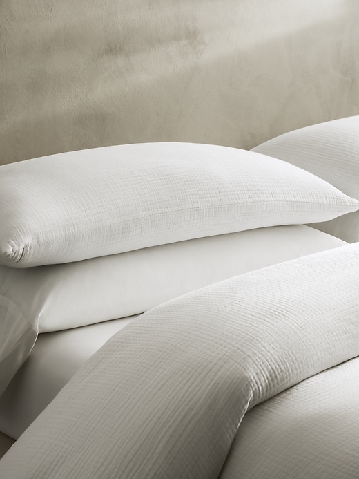 Organic Cotton Gauze Shams