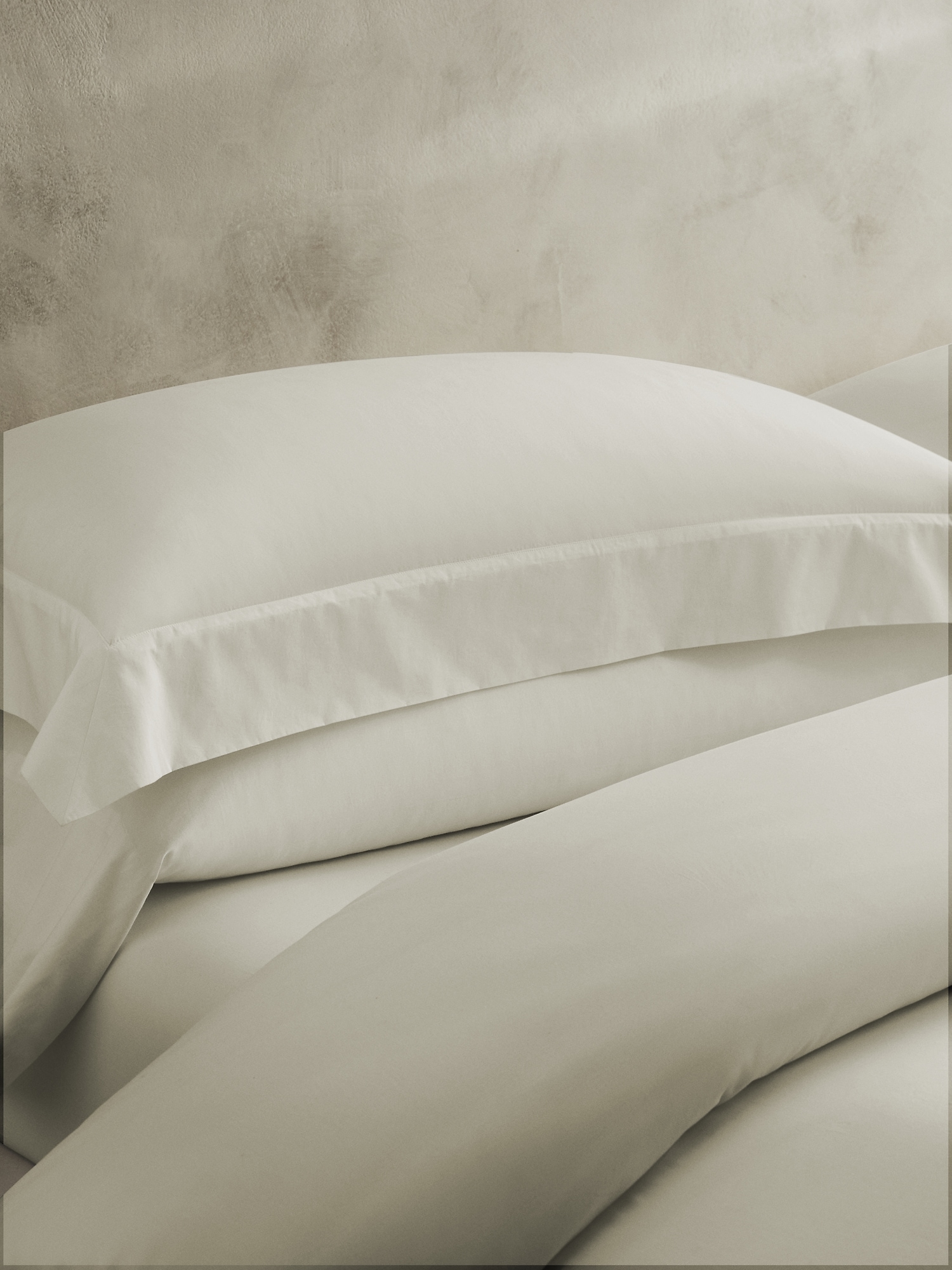 Washed Cotton Percale Duvet Cover