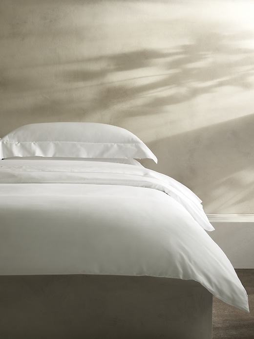 Luxe Cotton Sateen Duvet Cover