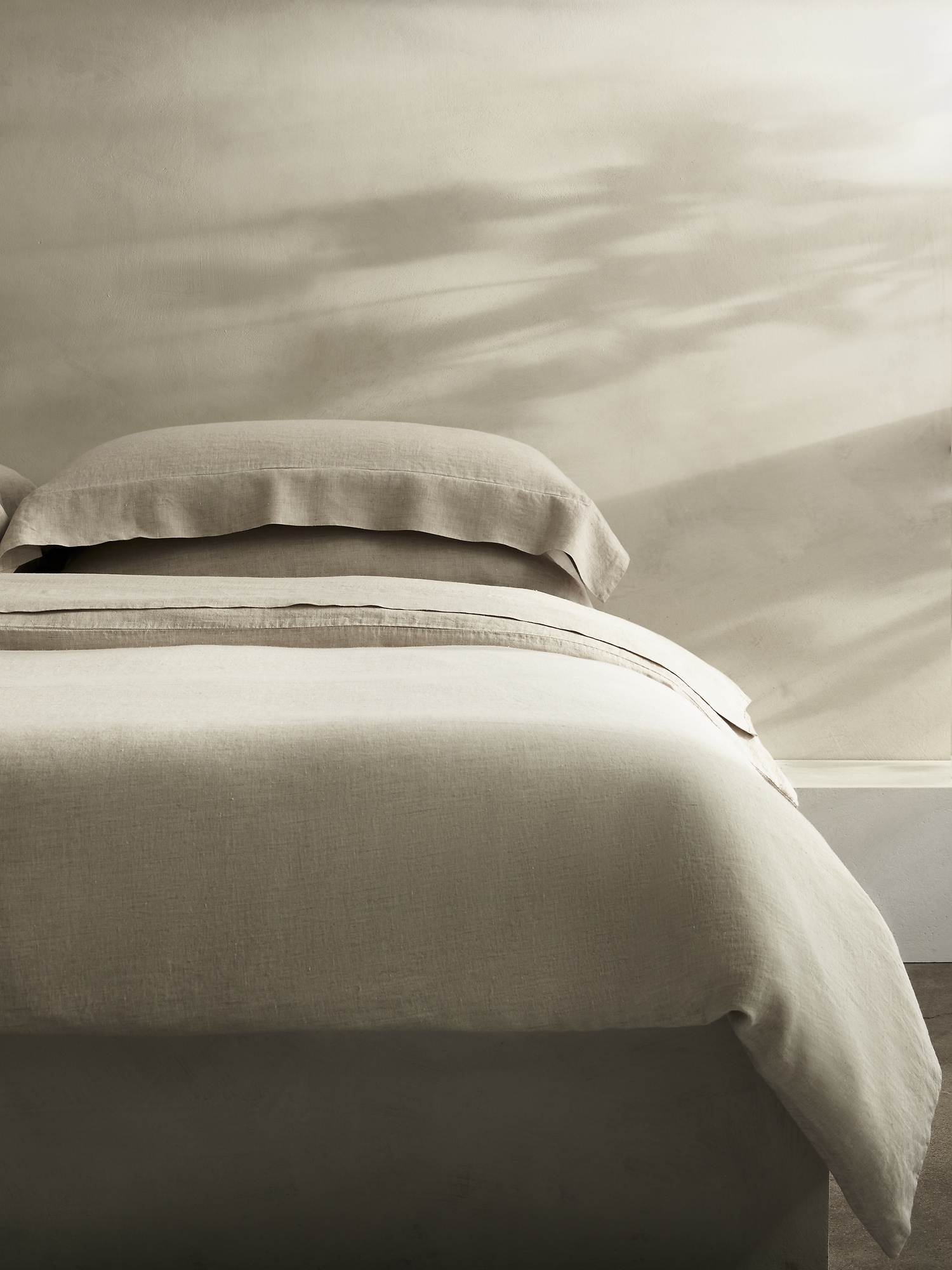 Image number 1 showing, Natural Hemp Duvet Cover