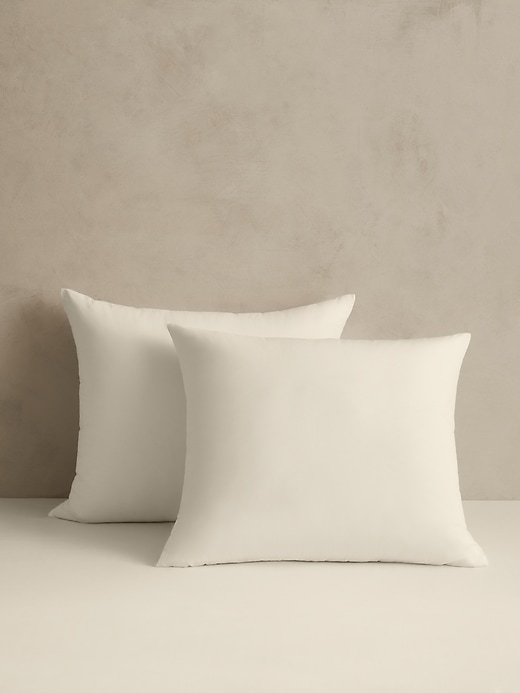 Washed Cotton Percale Shams