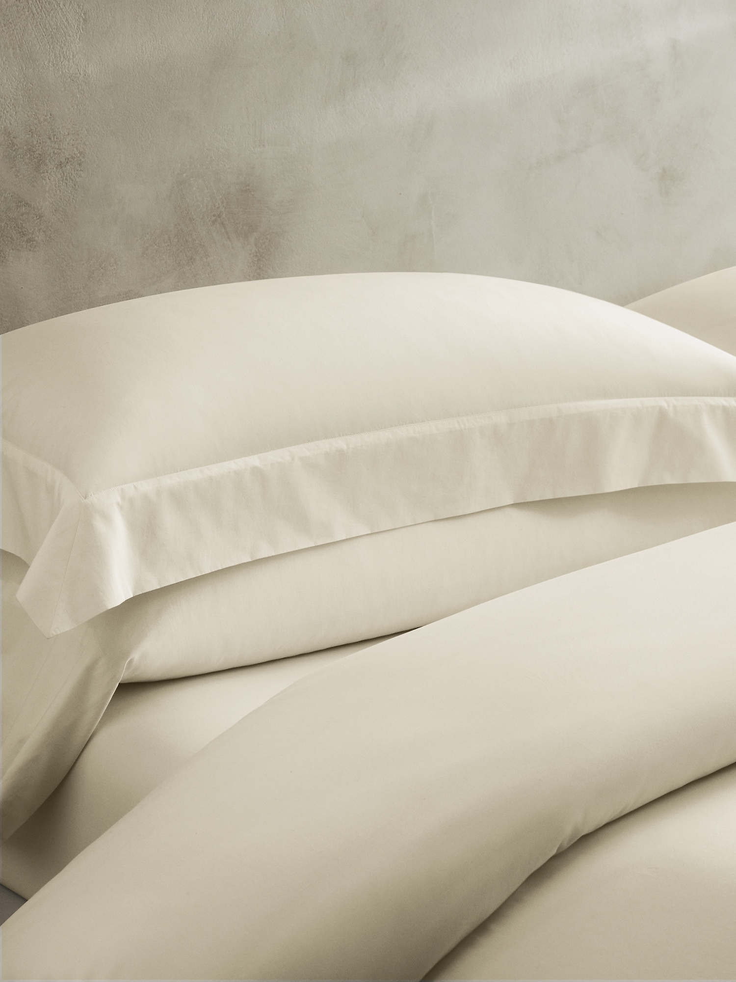 Image number 8 showing, Washed Cotton Percale Duvet Cover