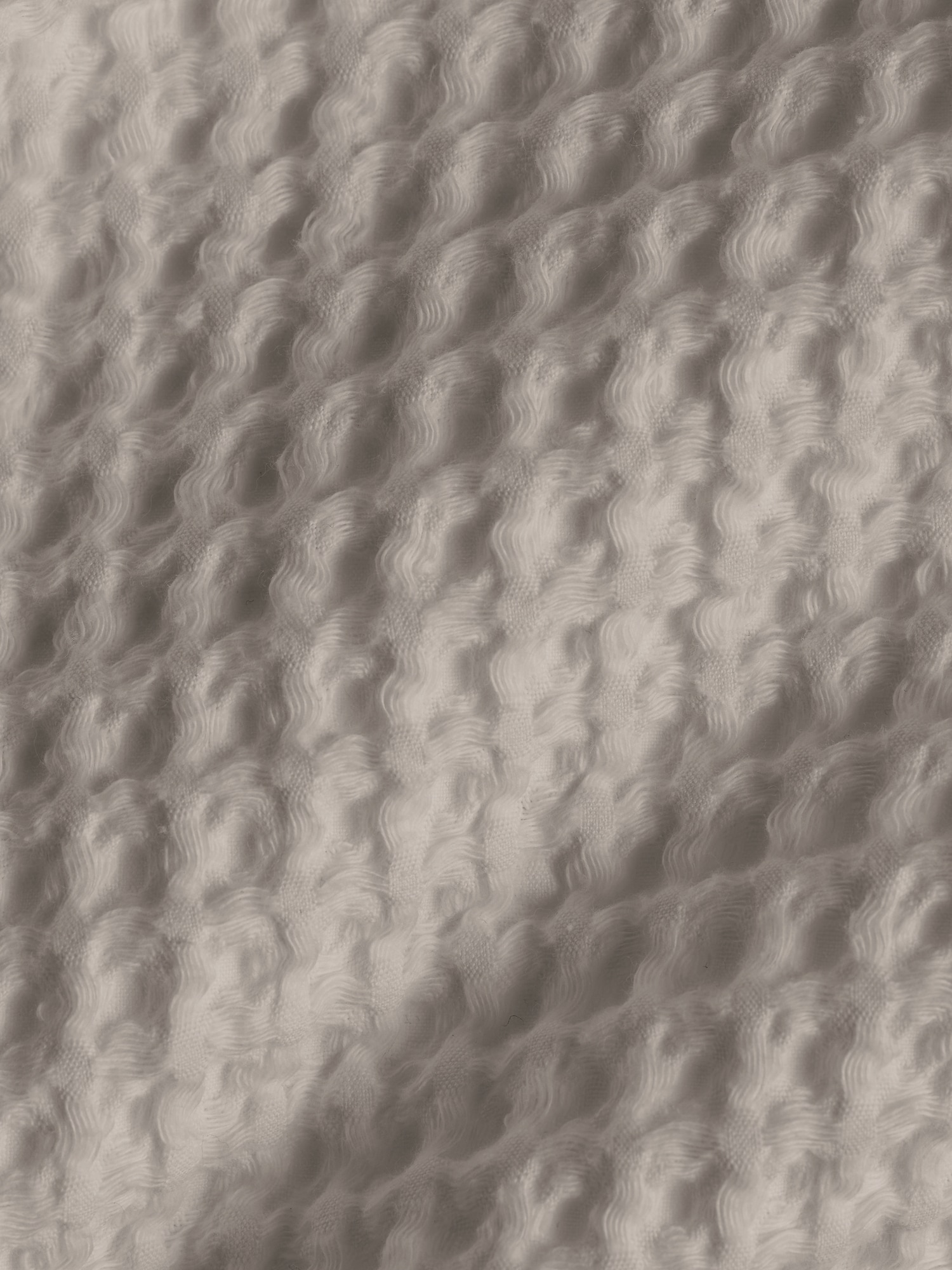 Cotton Waffle-Weave Duvet Cover