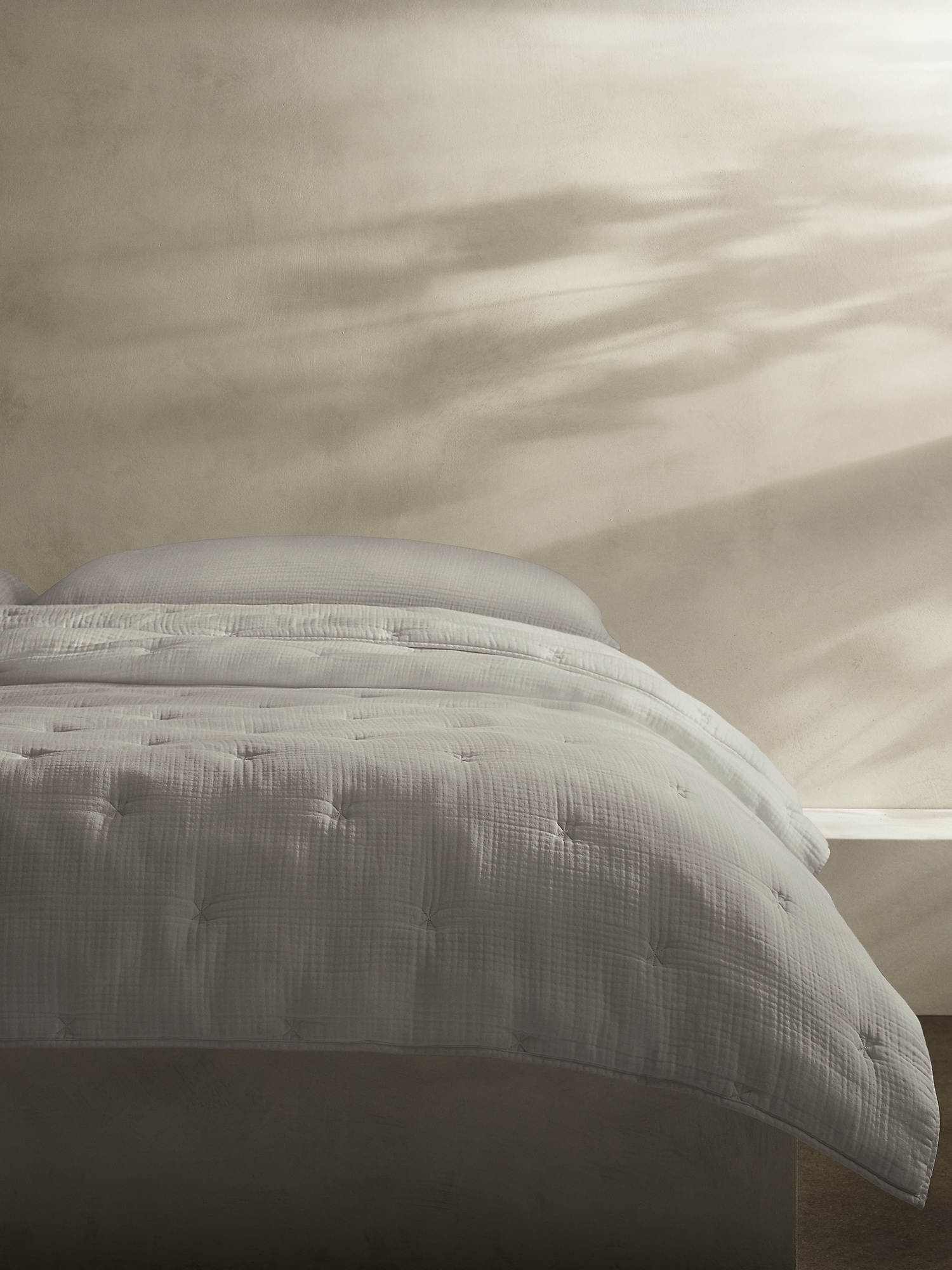 Lofty Organic Cotton Gauze Quilt