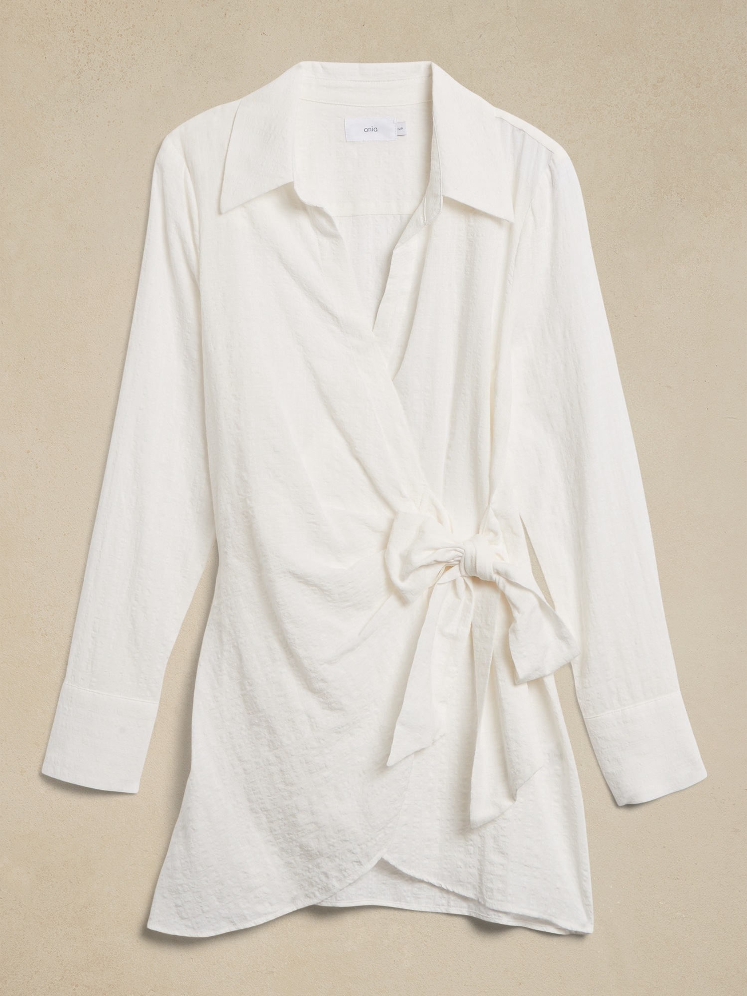 Banana Republic Oversized Shirt Wrap Cover-Up &#124 Onia white. 1