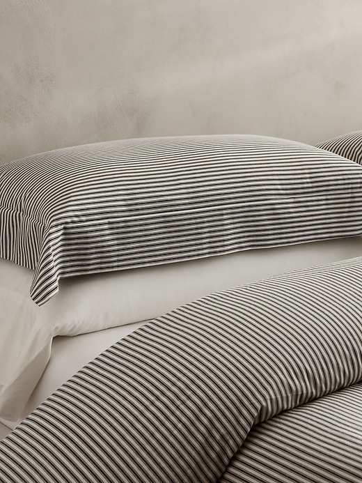 Heritage Ticking Stripe Shams