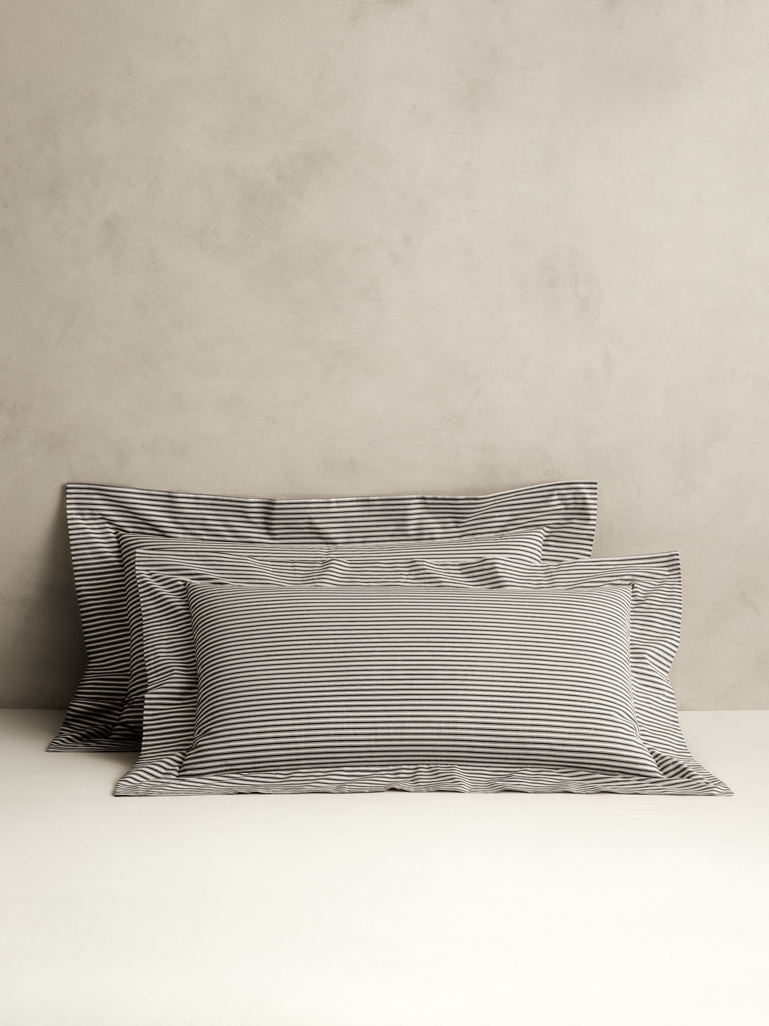 Heritage Ticking Stripe Shams