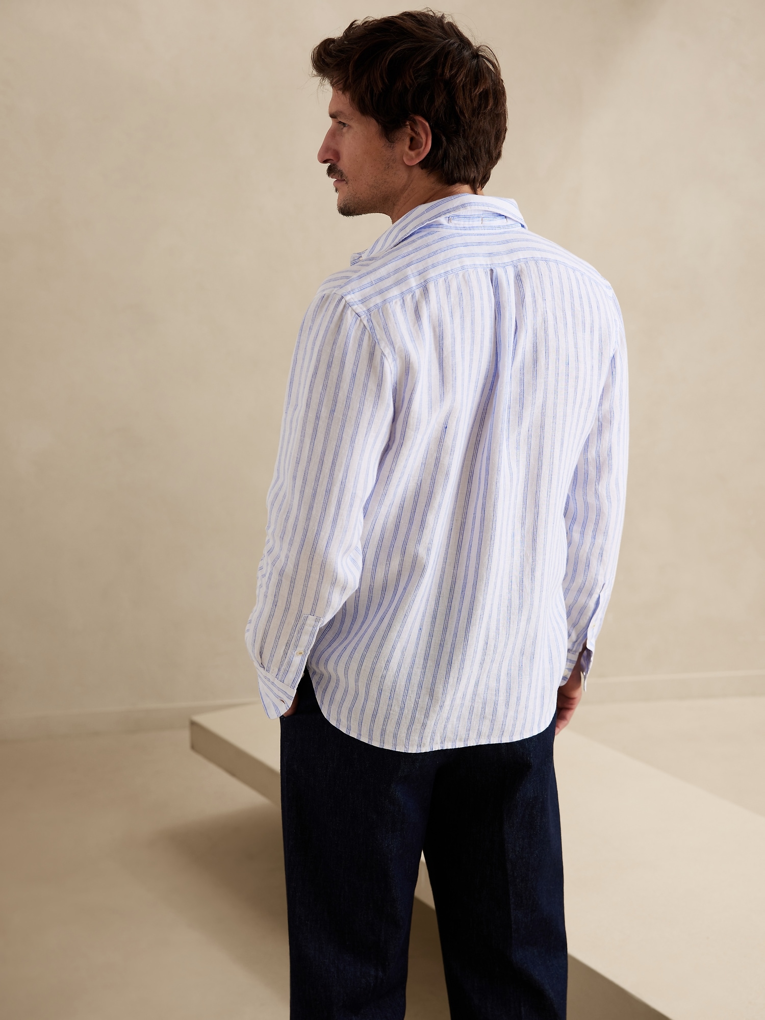 Joseph Turner Linen Shirt - Long Sleeve