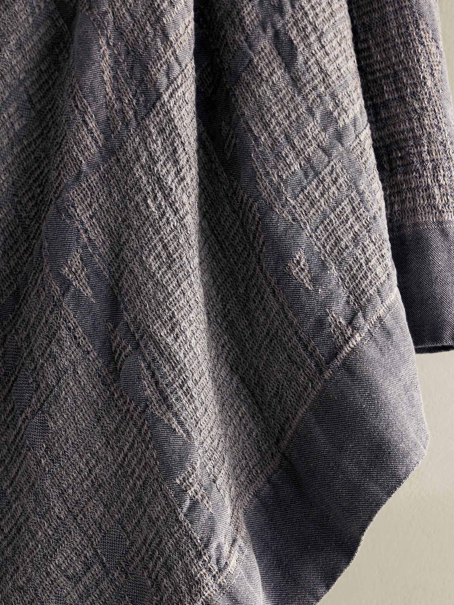 Image number 4 showing, Linen Jacquard Throw