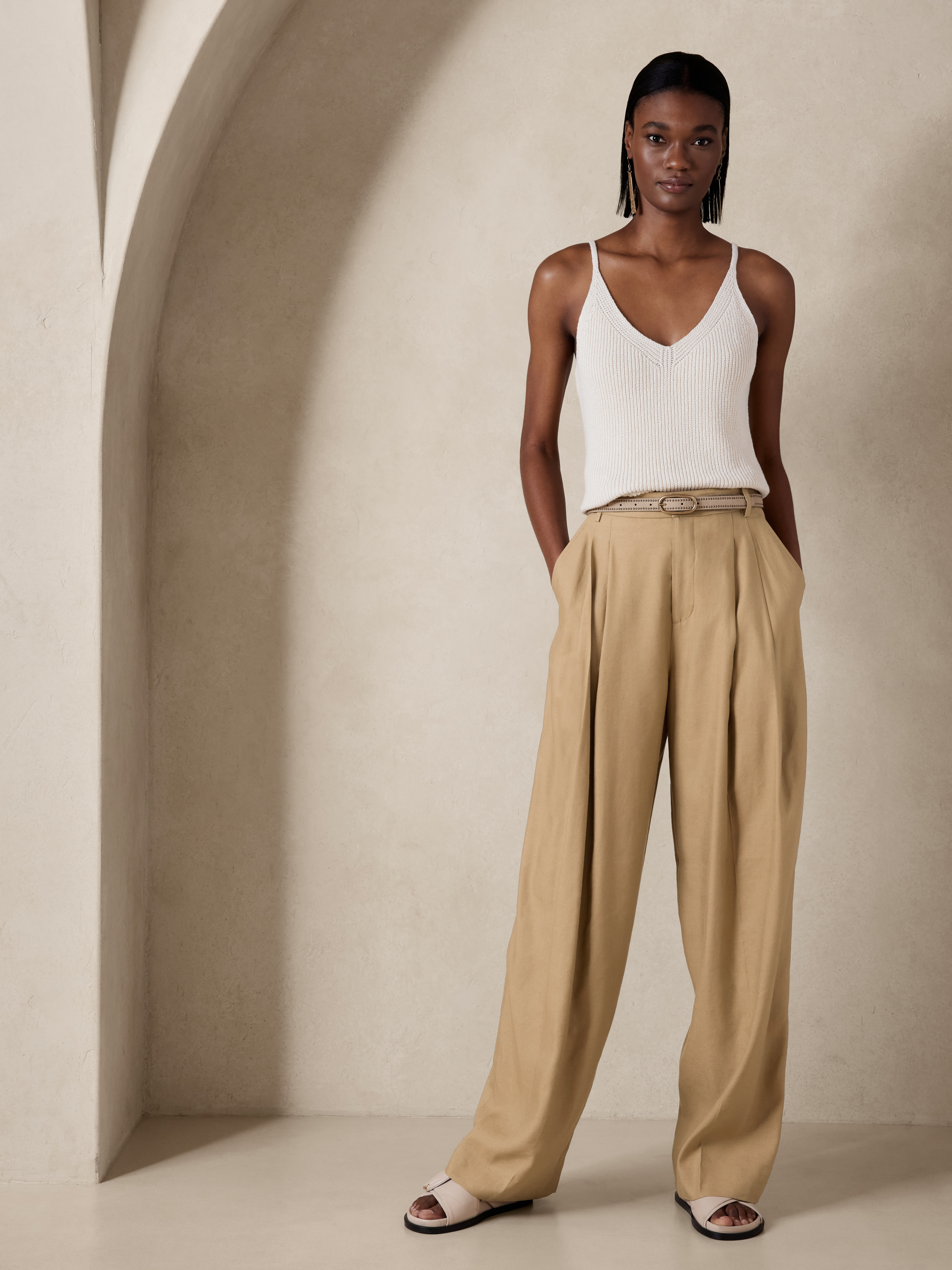 パンツ 1990's BANANA REPUBLIC wide slacks 1990's BANANA REPUBLIC wide slacks