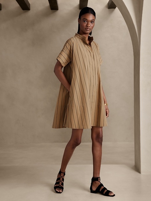 poplin mini dress banana republic Rhyah Poplin Mini Dress