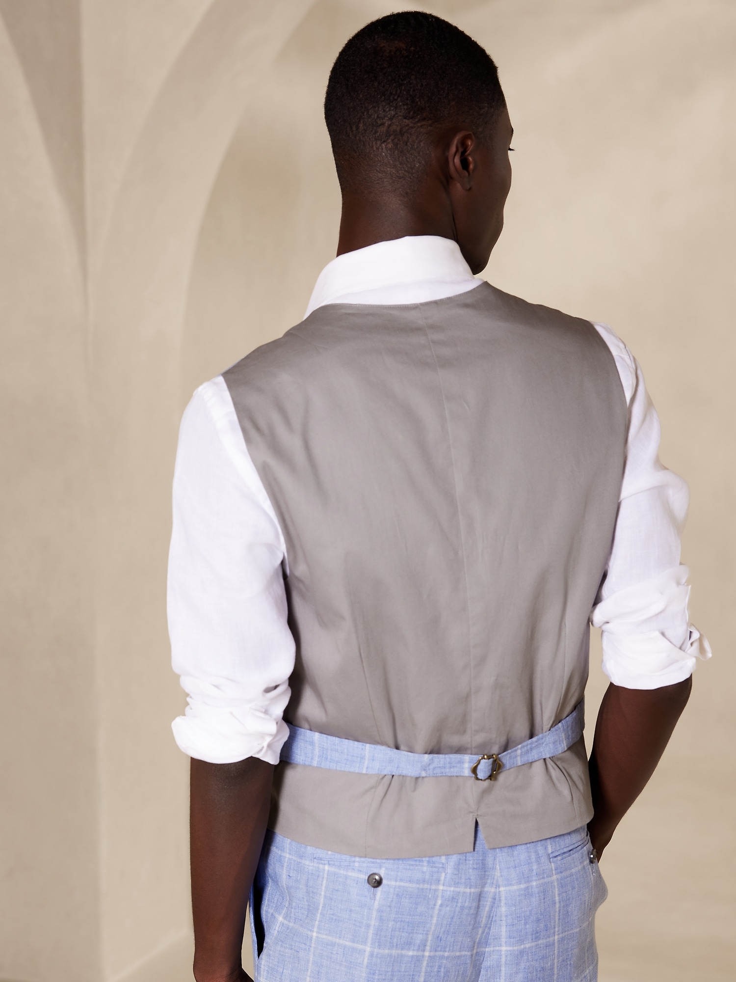 Raiff Italian Linen Suit Vest