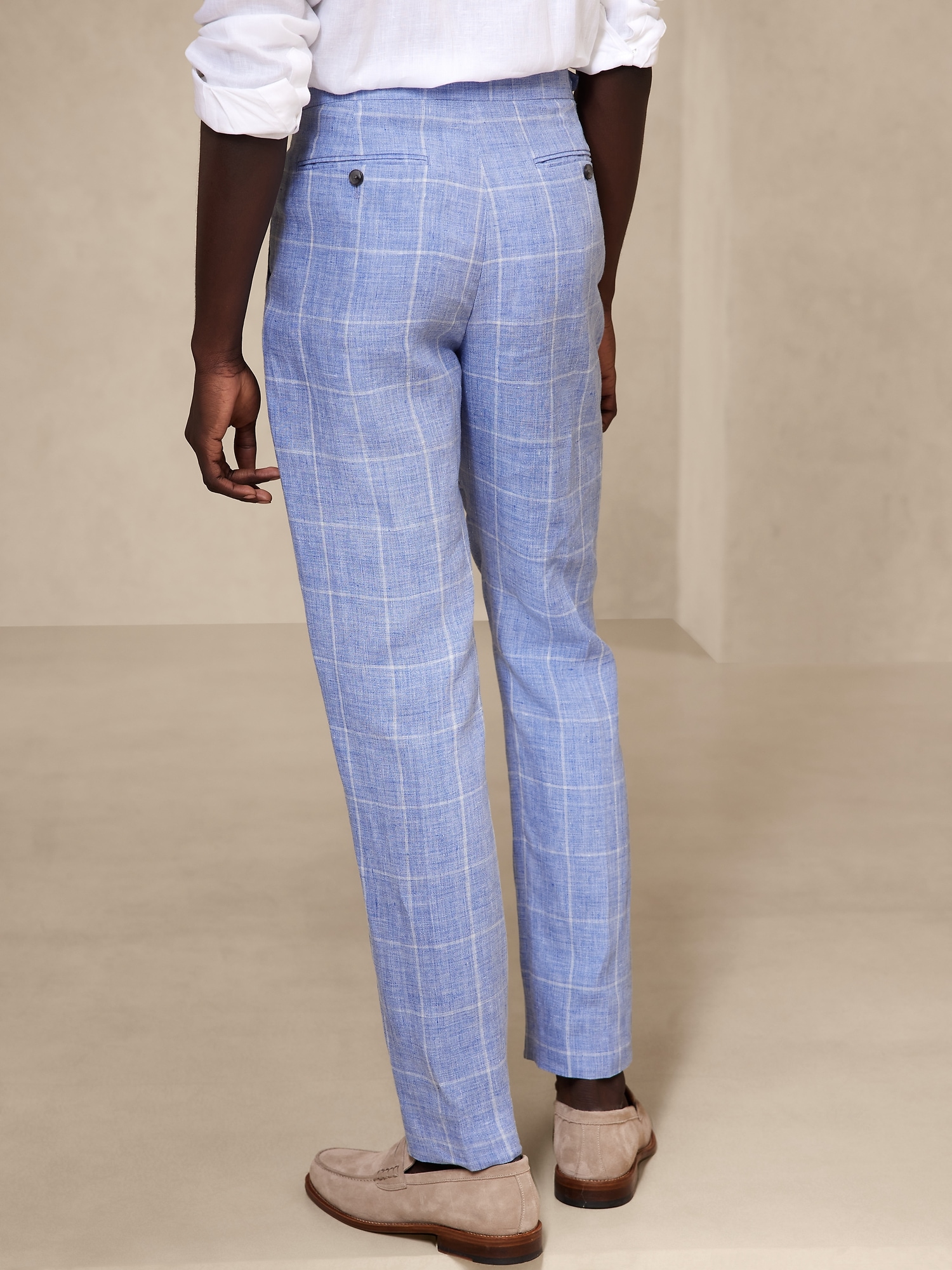 Raiff Italian Linen Suit Pant
