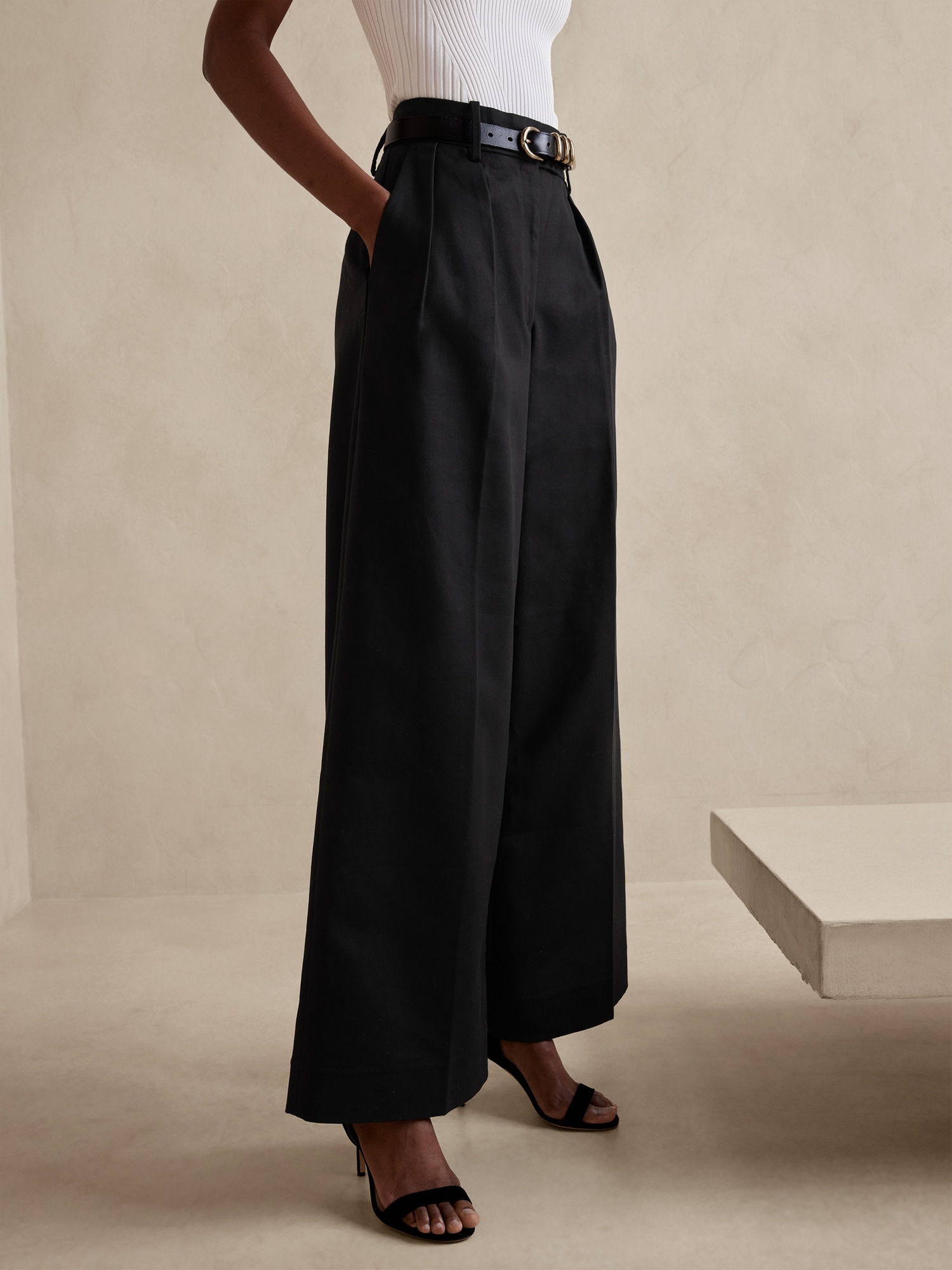 Buy Global Republic Women Straight Fit Ankle Length Black Striped Foil  Printed Velvet Trousers online