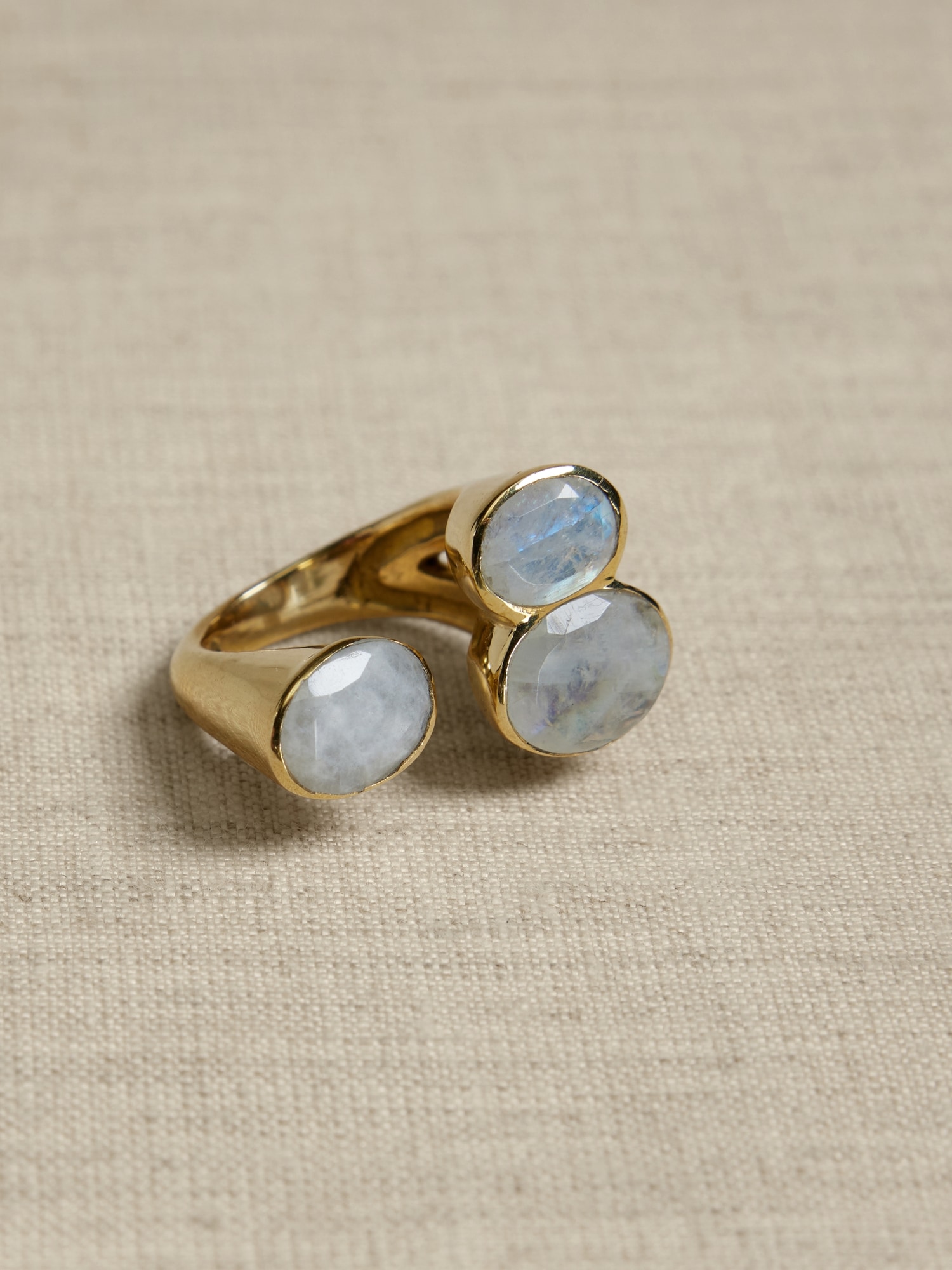 Ravena Moonstone Ring &#124 Aureus + Argent