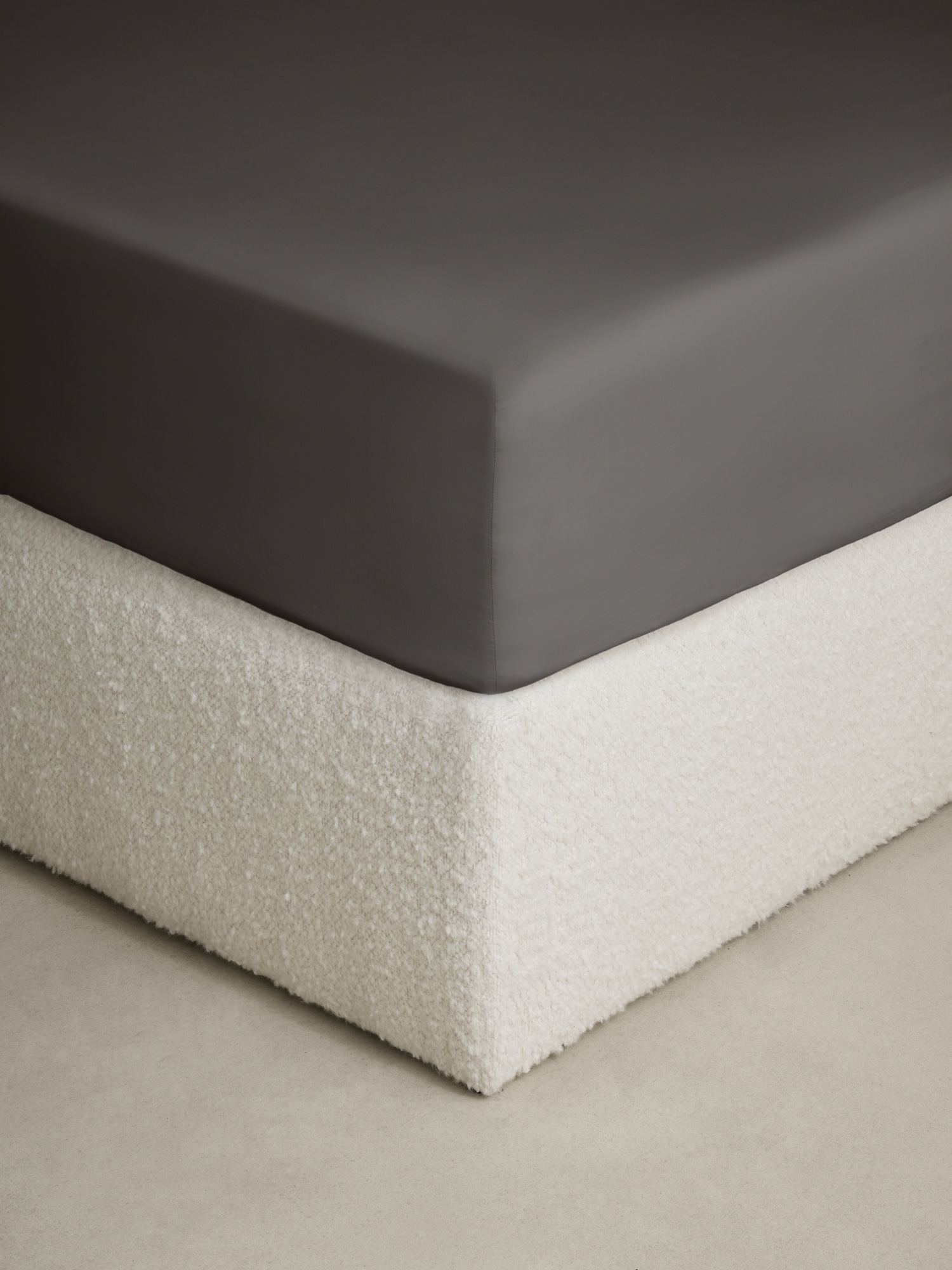 Washed Cotton Percale Fitted Sheet