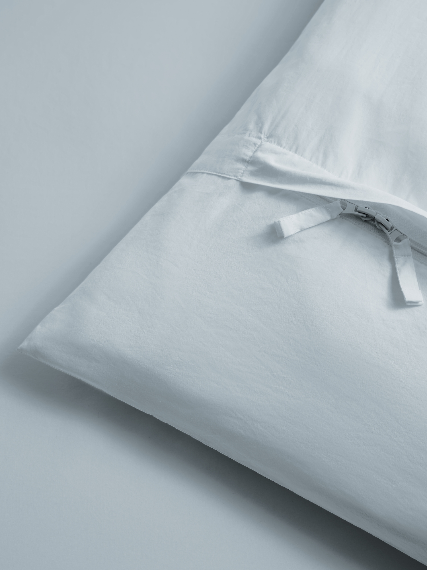 Washed Cotton Percale Duvet Cover