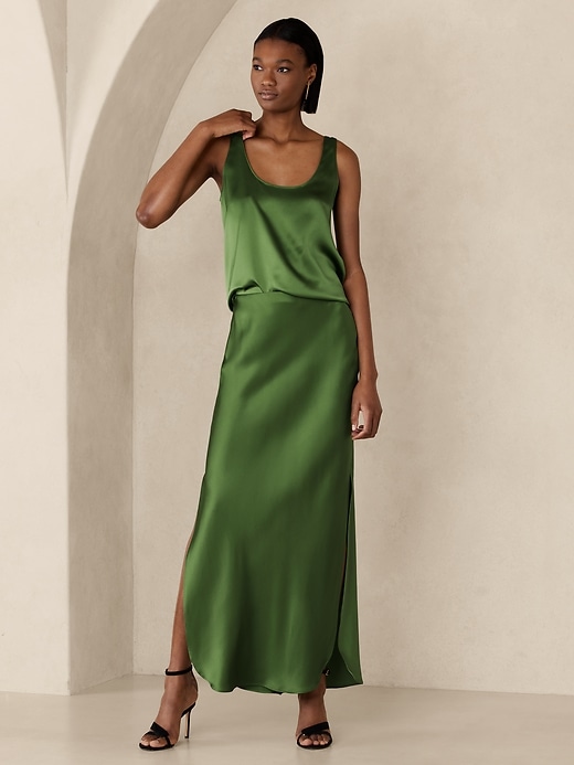 banana republic dreamer silk dress Banana Republic + Dreamer Silk Dress