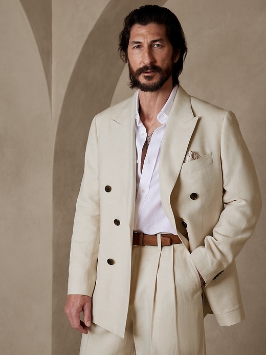 Adan Double-Breasted Suit Jacket