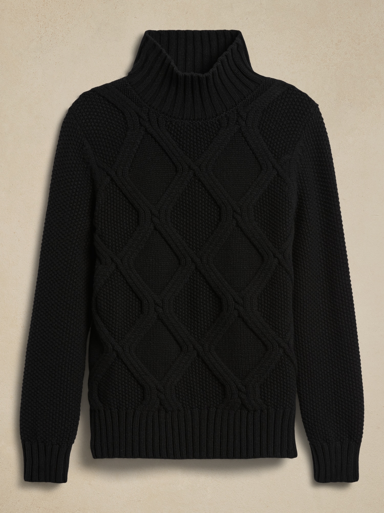 Chubut Cable-Knit Sweater | Banana Republic