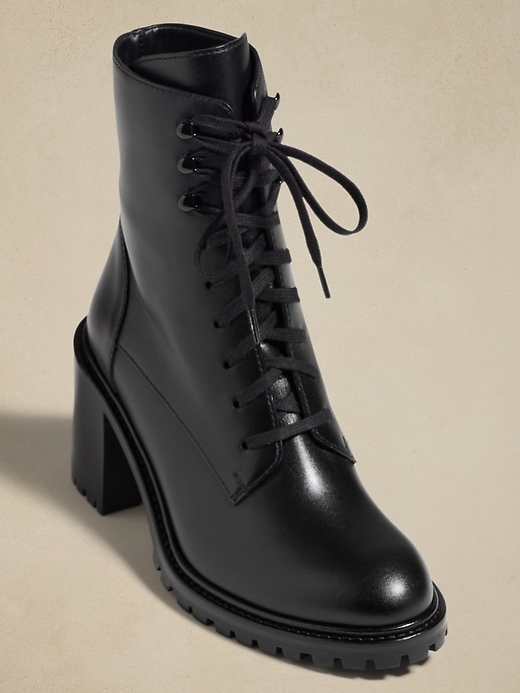 Cordoba Lace-Up Boot | Banana Republic