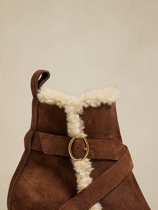 Atwell shearling quilted store boots