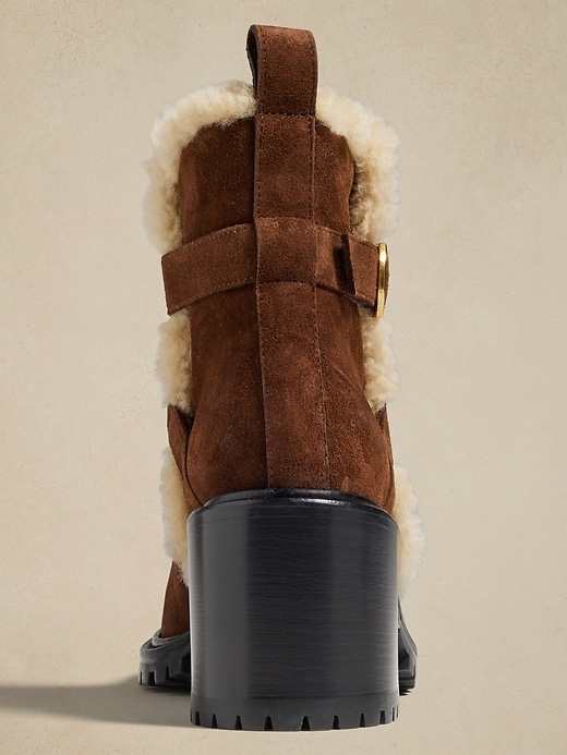 Atwell shearling quilted store boots