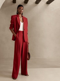 Red Pants and Neutrals (plus Banana Republic new arrivals) - Stylish Petite