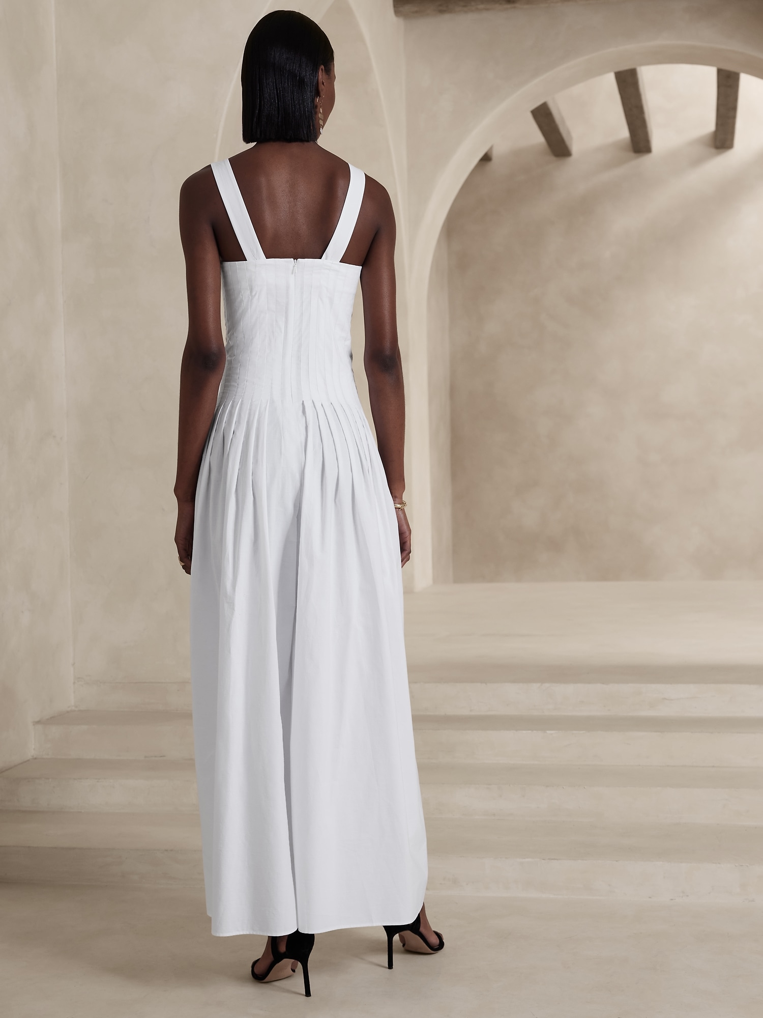 White jumpsuit sales banana republic