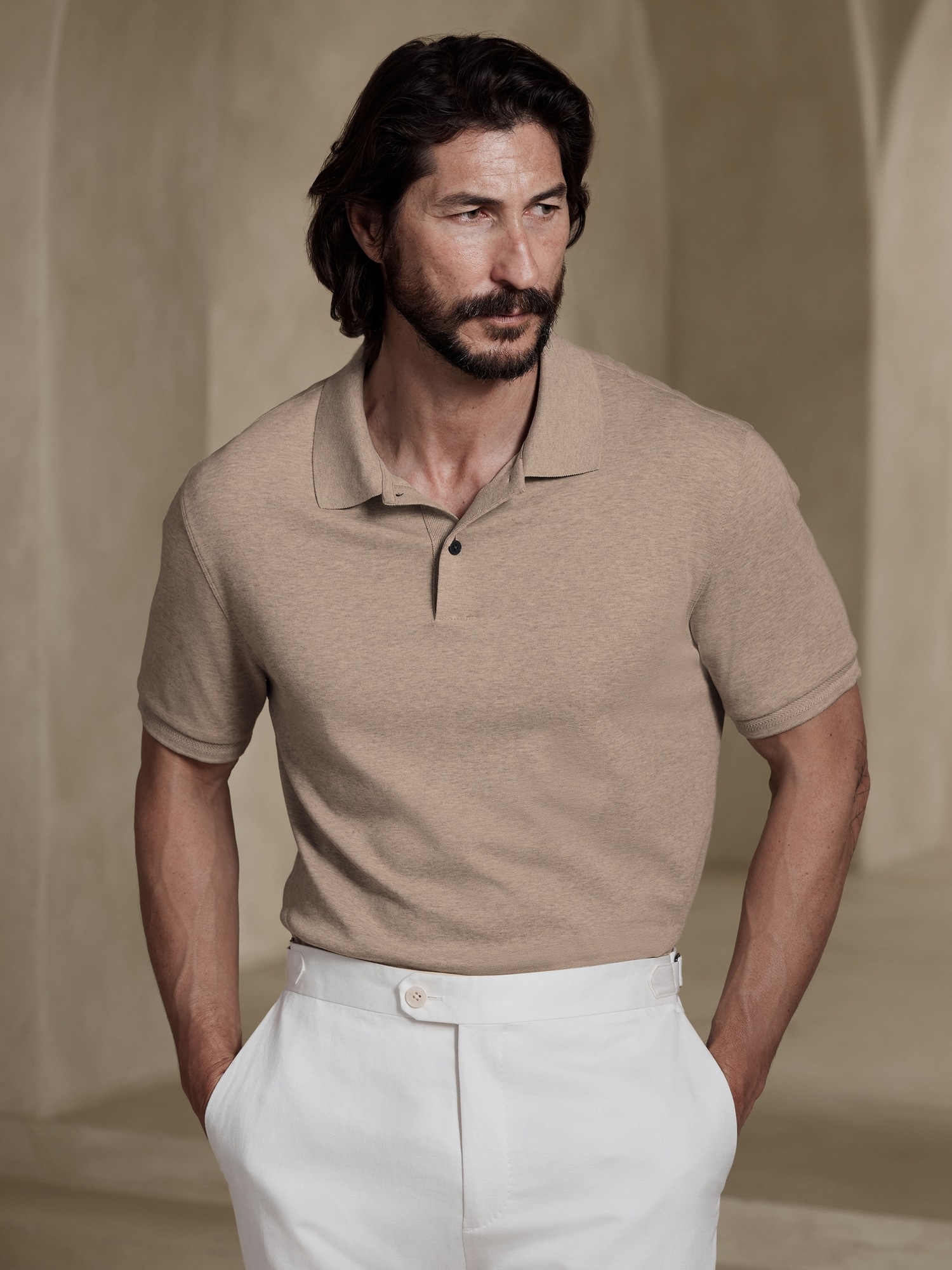 Luxury Touch Polo Banana Republic