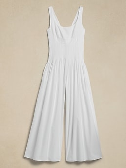 White jumpsuit best sale banana republic