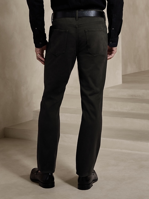 Banana Republic Men's 5 Pocket Pant Slim Fit Stretch Fabric Comfort, Gray,  34x29