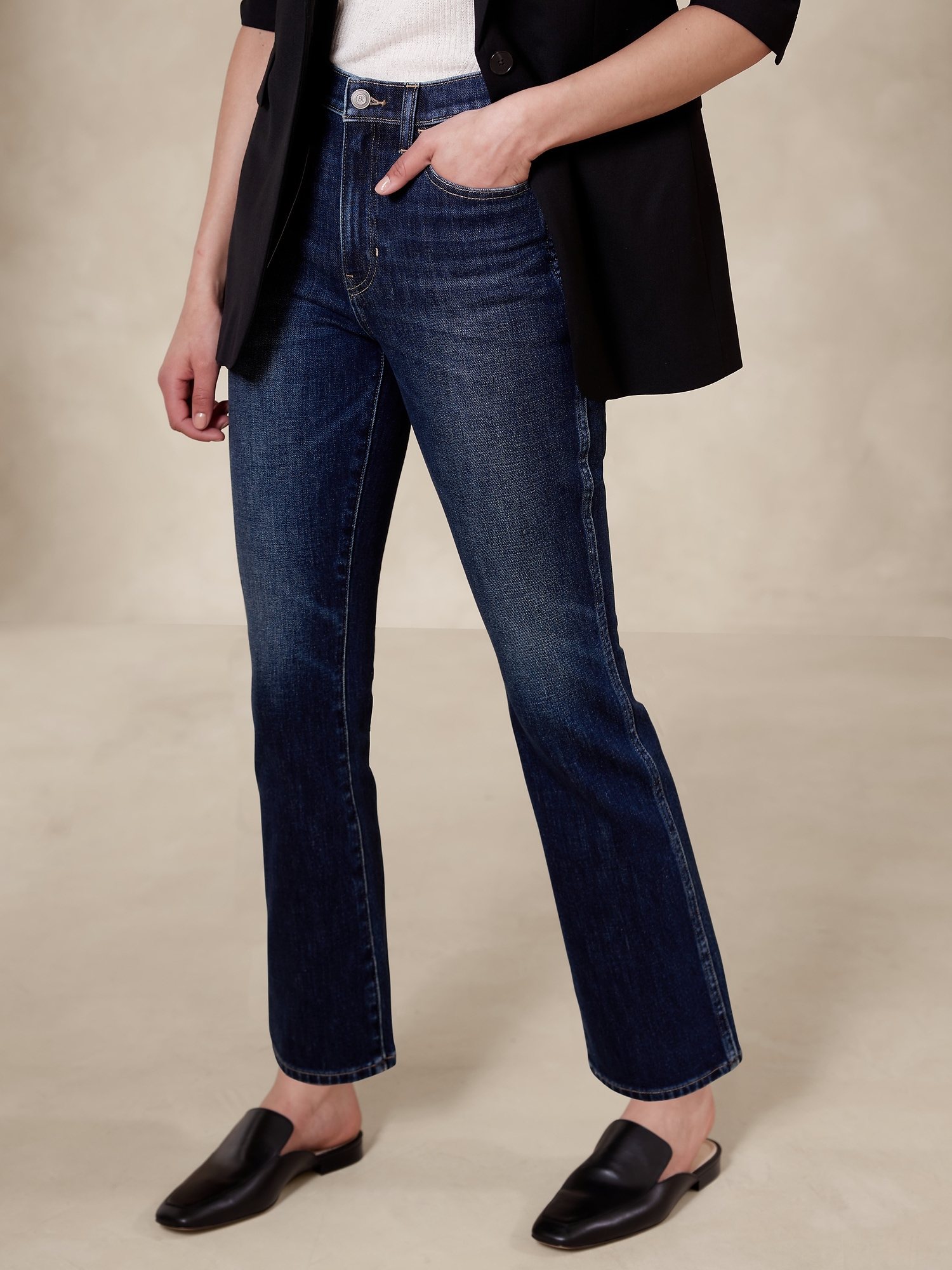The Crop Boot Jean