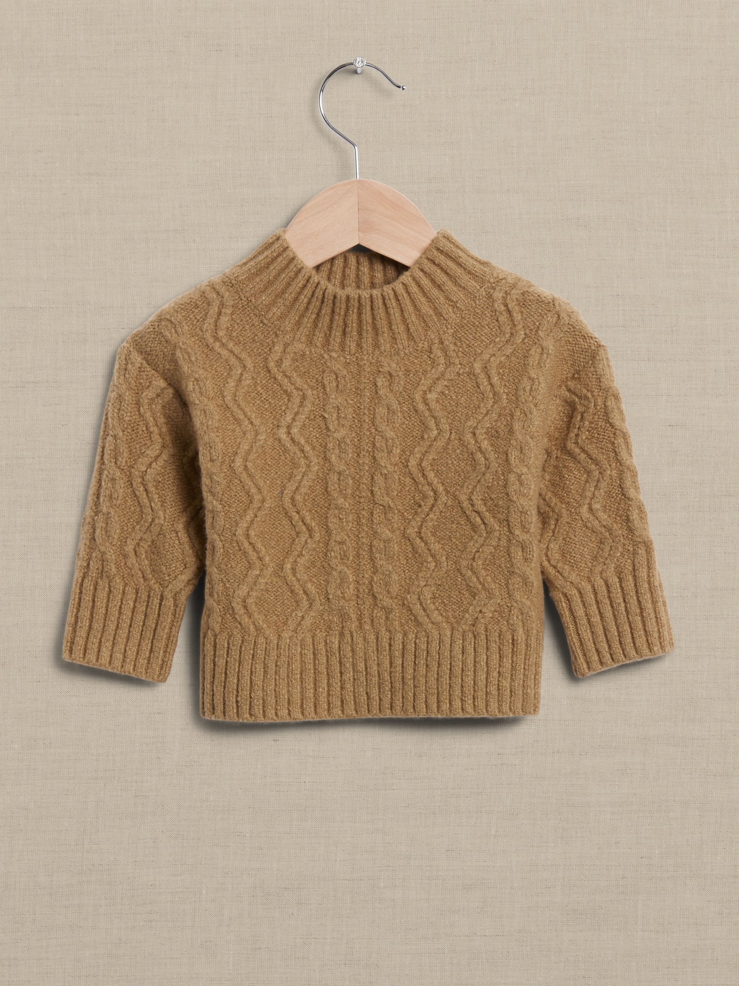 Precioso Cable Sweater for Baby + Toddler