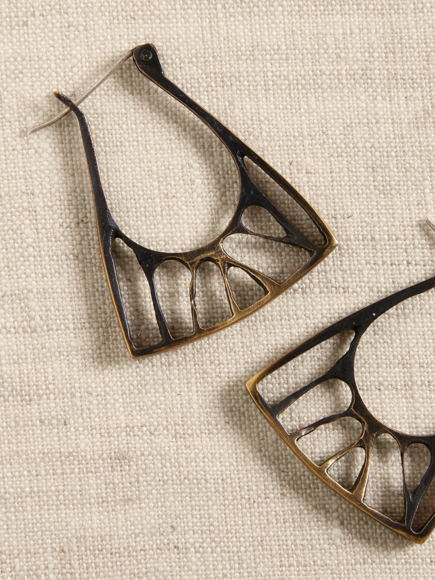 Tridimensional Hoop Earrings | Marina Massone