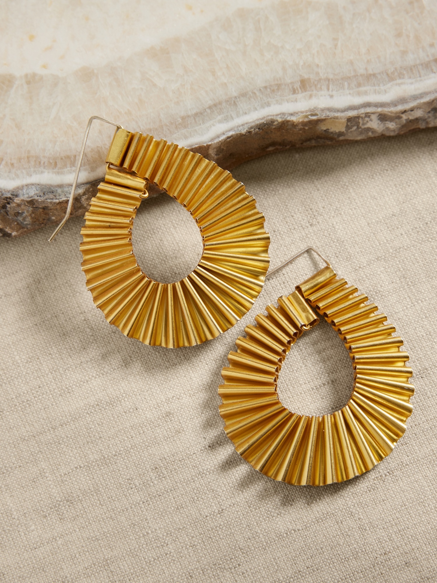 Panal Hoop Earrings &#124 Marina Massone