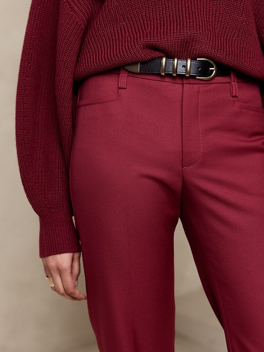 Lido Straight Italian Wool Pant | Banana Republic