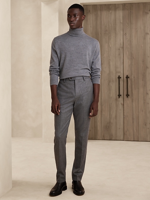 Franco Italian Merino Turtleneck Sweater | Banana Republic