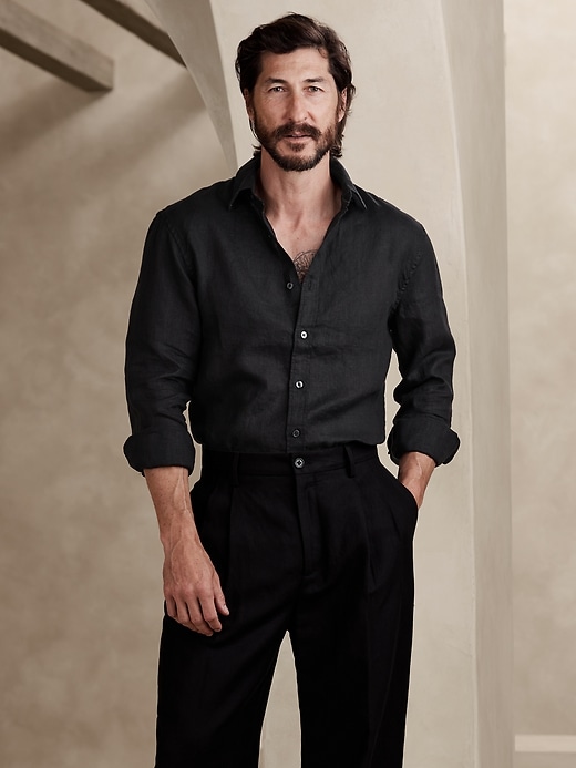 Standard Castello Linen Shirt | Banana Republic