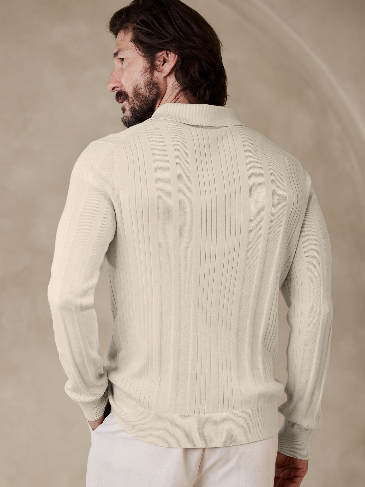 Dennis Cotton Sweater Polo