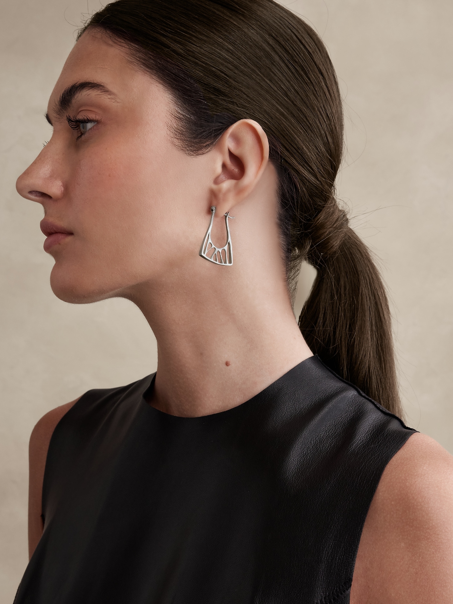 Tridimensional Hoop Earrings &#124 Marina Massone