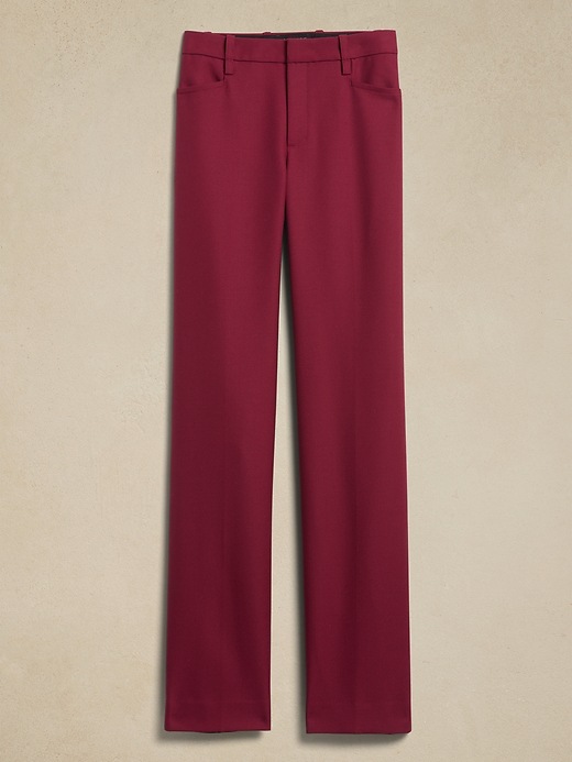 Lido Straight Italian Wool Pant | Banana Republic