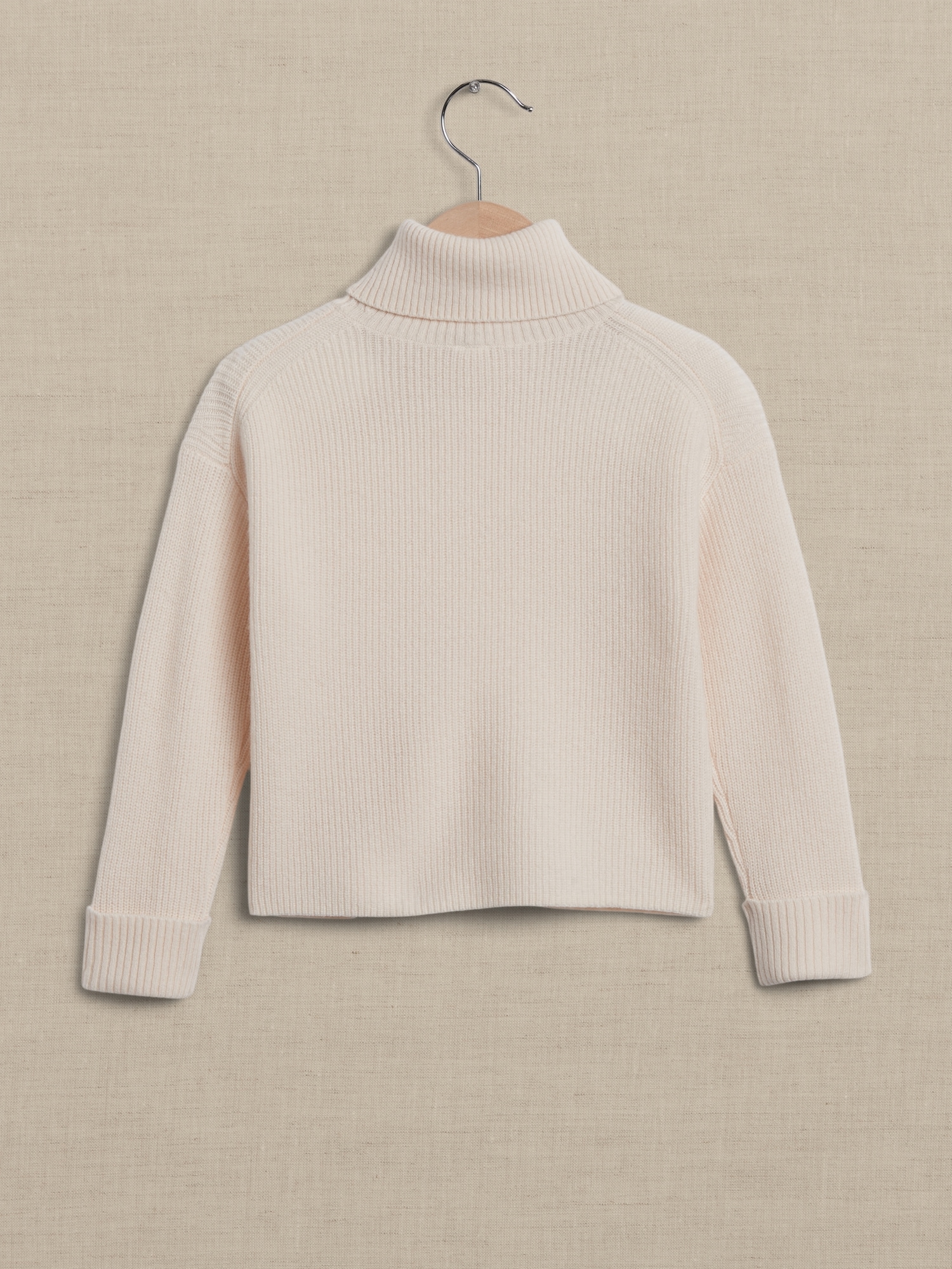 Chiara Cashmere Turtleneck Sweater for Toddler