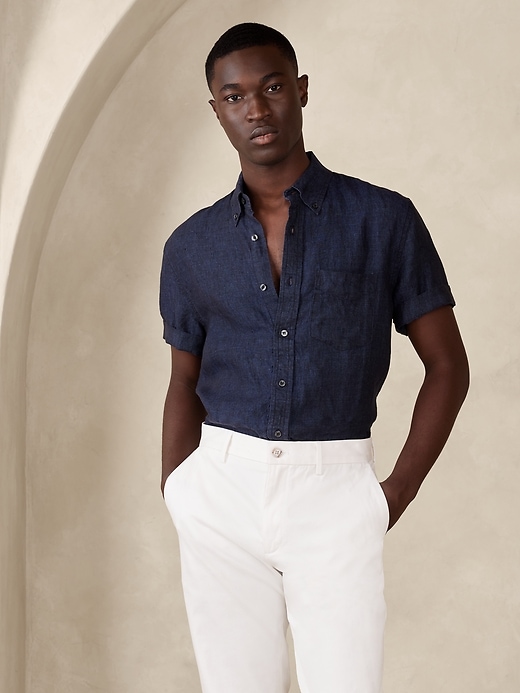 Castelletto Linen Shirt | Banana Republic