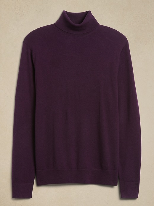 Franco Italian Merino Turtleneck Sweater | Banana Republic